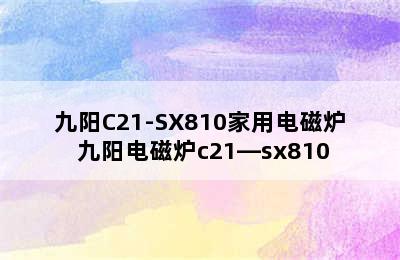 九阳C21-SX810家用电磁炉 九阳电磁炉c21—sx810